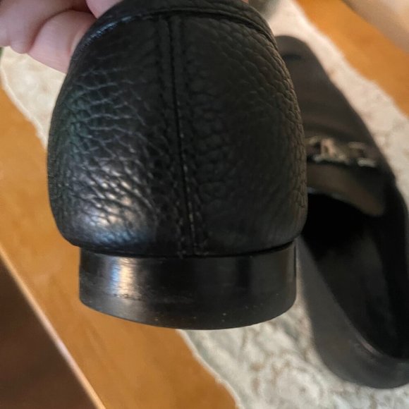 Louis Vuitton LV Lexington Loafers Pebbled Leather - BLACK - GUC Mens Size 10US - Picture 7 of 10